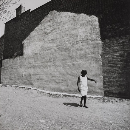 Woman in Urban Renewal Project, Albany, New York, 1968 © Arthur Tress / courtesy Stephen Bulger Gallery